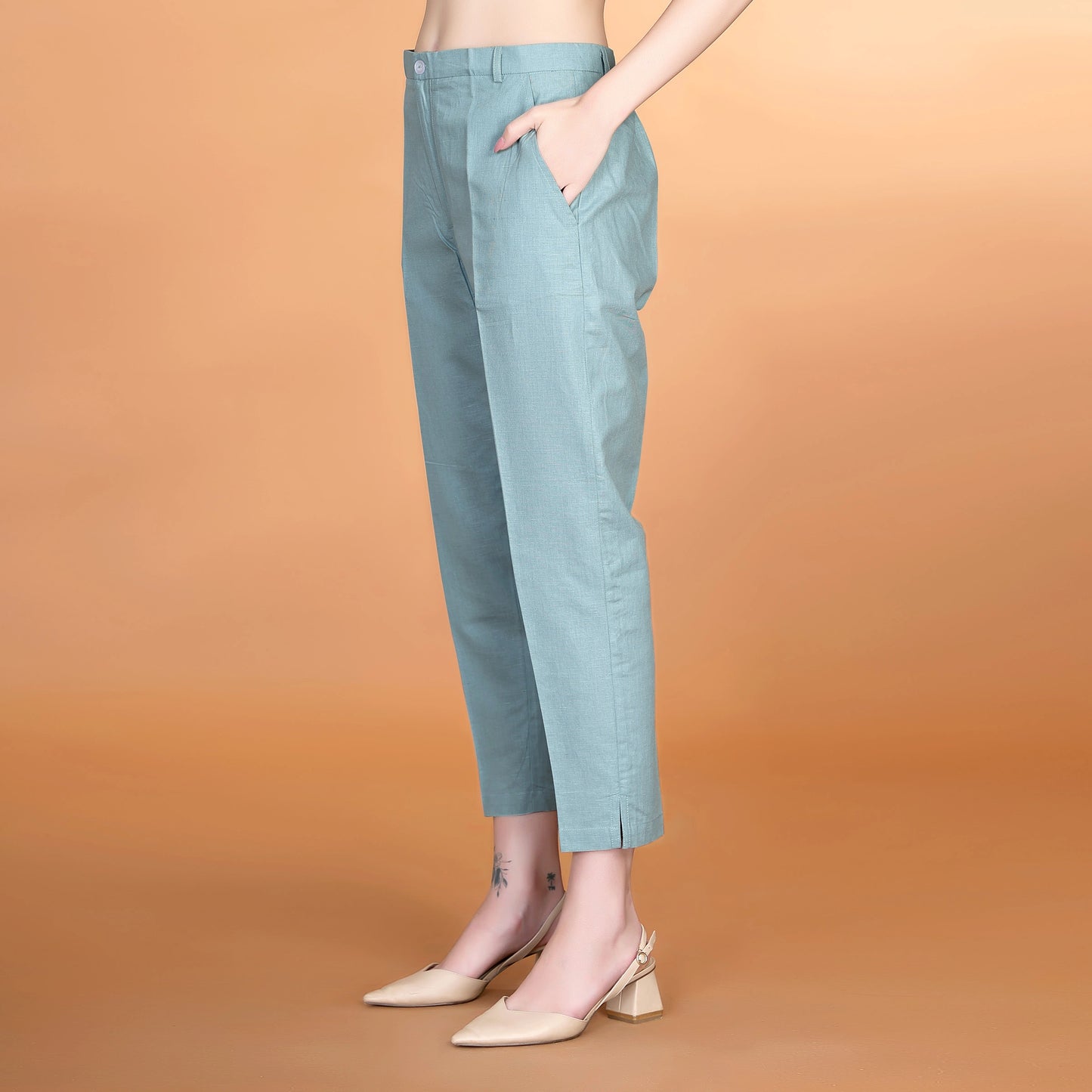 Teal Trouser